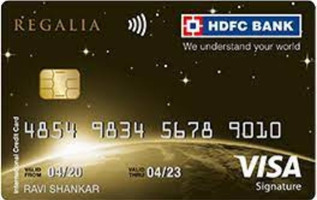 HDFC Bank Regalia Credit Card