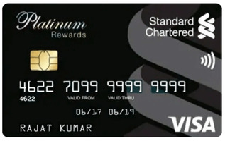 Standard Chartered Platinum Rewards Credit Card